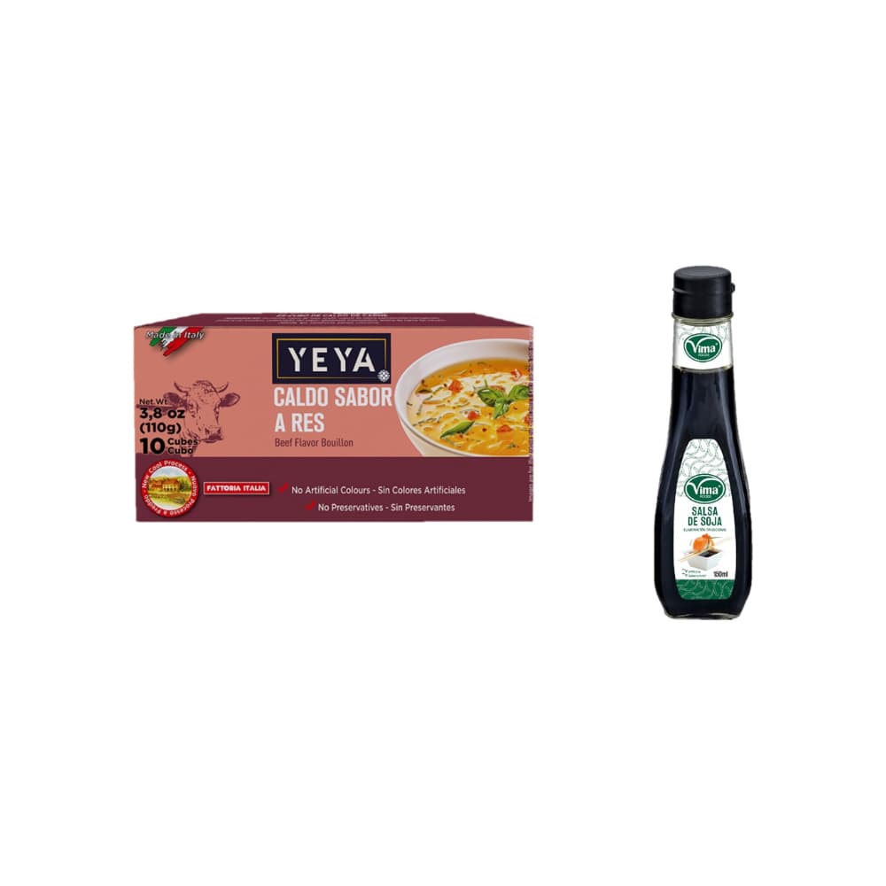 Salsa de soja + Caldo - Imagen 1