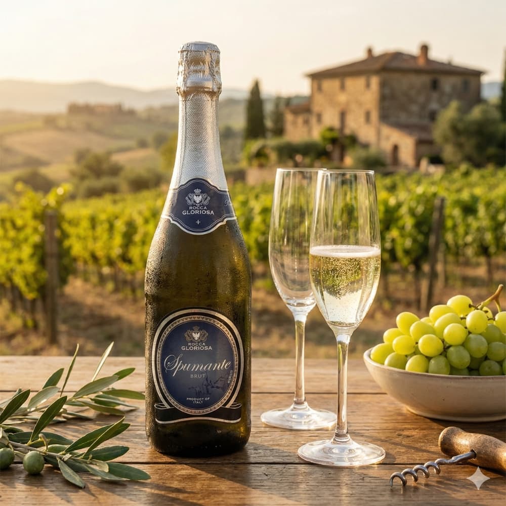 Vino Espumoso Brut Rocca Gloriosa (0.75 L / 25.36 floz) - Miniatura 3