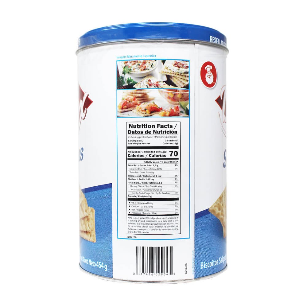 Galletas saladas Sodas Dux (454 g / 1 lb) - Miniatura 2