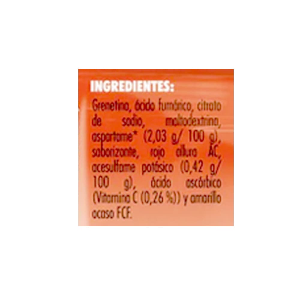 Gelatina sin azúcar fortificada con vitamina C sabor a fresa Jell-O (25 g) - Miniatura 3