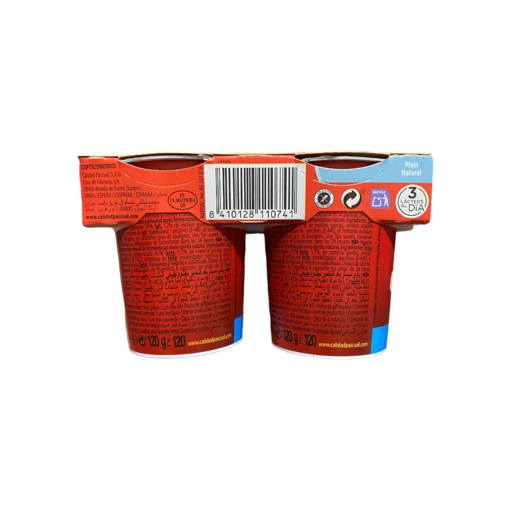 Yogurt natural Pascual (4 x 120 g / 4.23 oz) - Miniatura 4