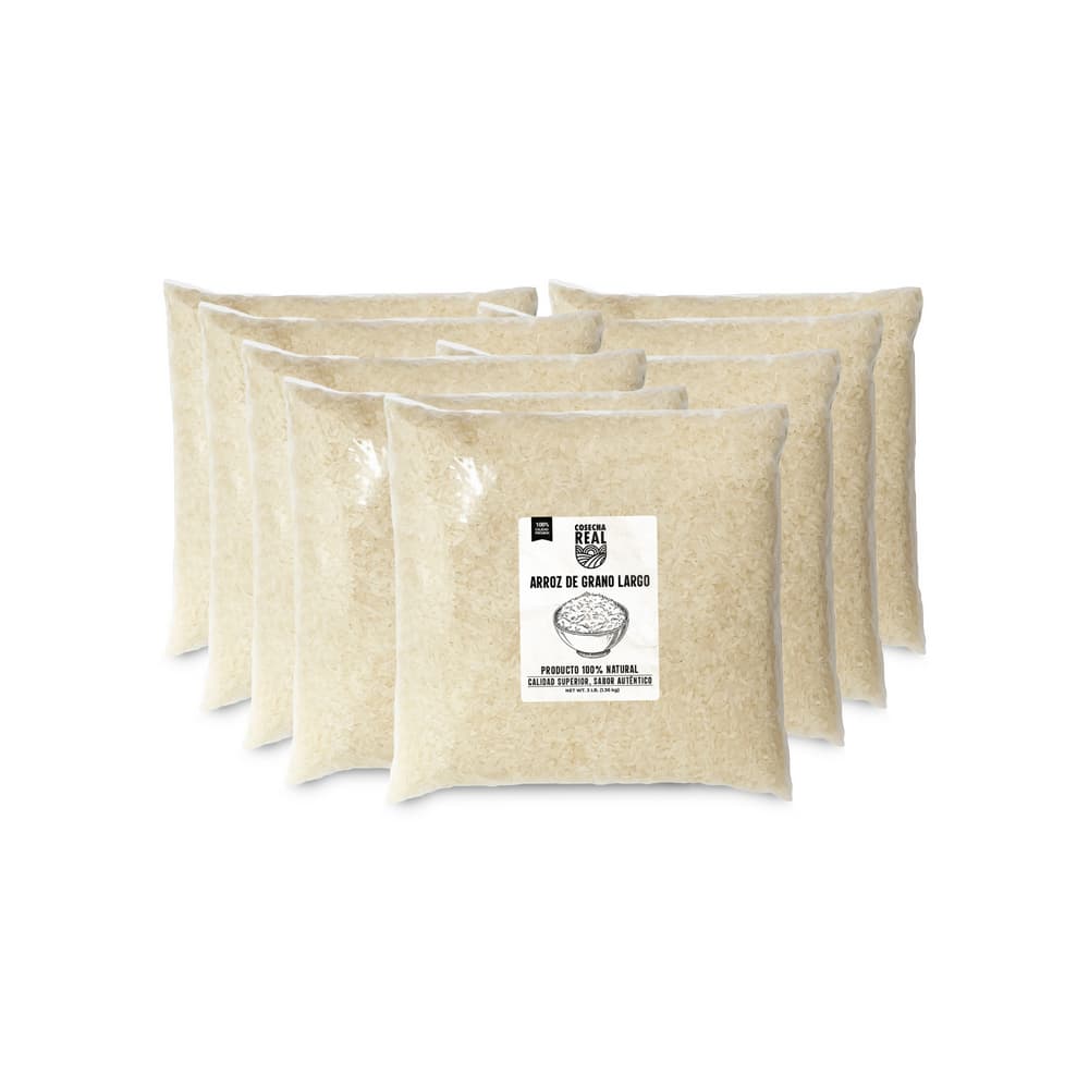 Arroz de grano largo Cosecha Real (8 x 1.36 kg / 3 lb) - Imagen 1