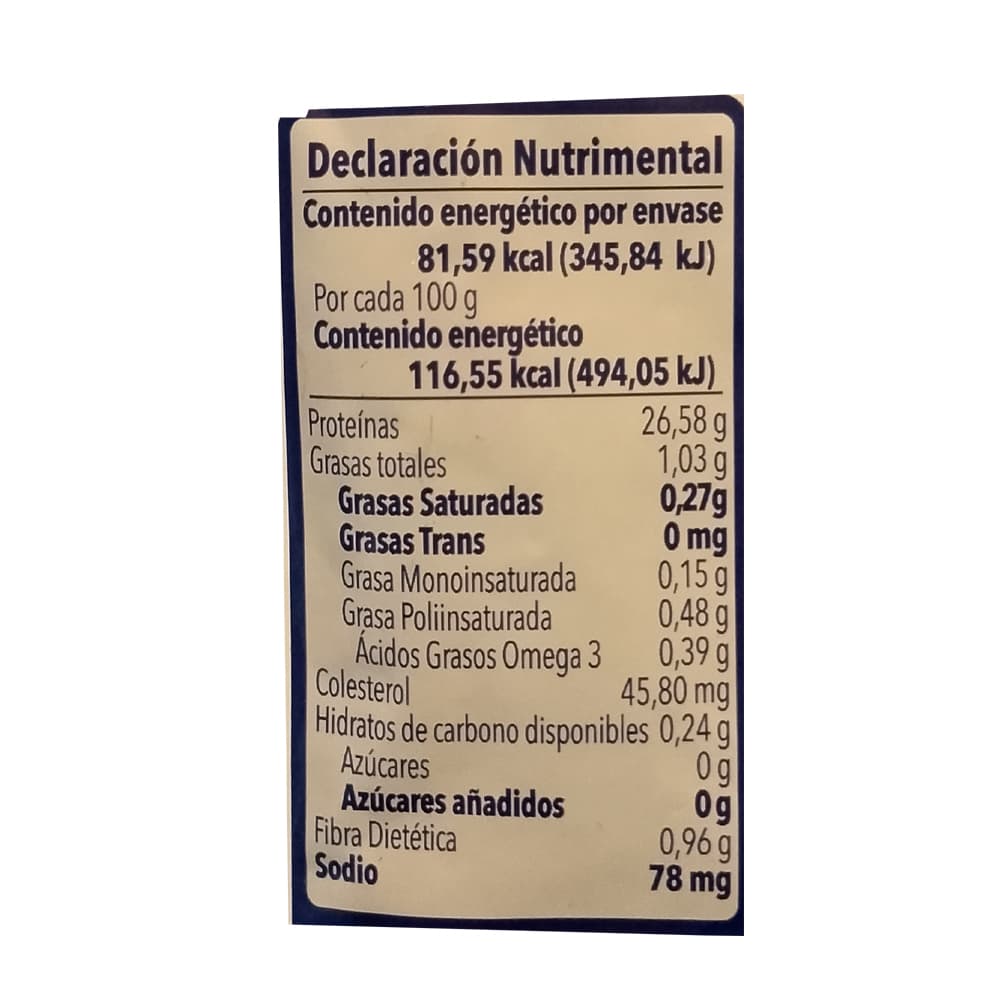 Atún en trozos en agua bajo en sodio Marina Azul (74 g / 2.61 oz) - Miniatura 4