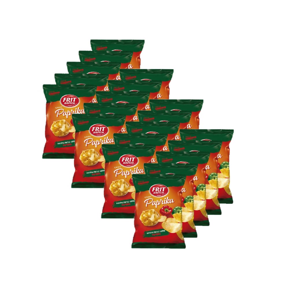 Papas fritas pimentón (20 x 38 g / 1.34 oz) - Miniatura 1