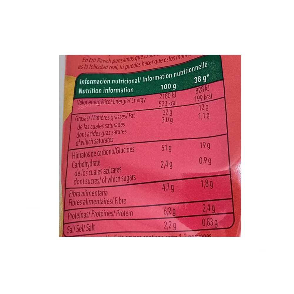 Papas fritas pimentón (20 x 38 g / 1.34 oz) - Miniatura 2