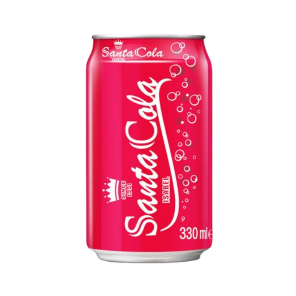 Refresco gaseado de cola SantaCola (330 ml) - Imagen 1