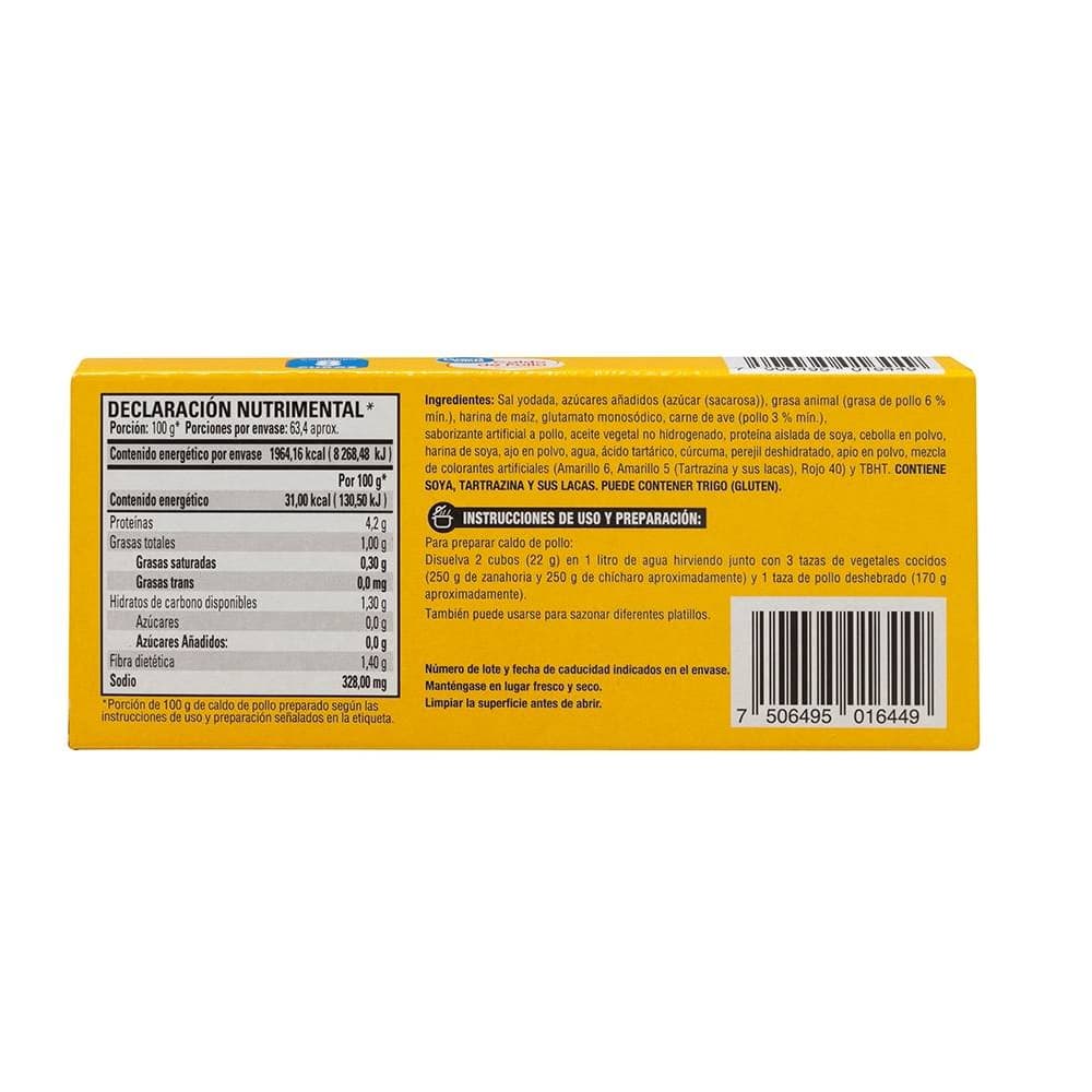 Caldo de pollo en cubos Great Value (8 x 11 g) - Miniatura 2