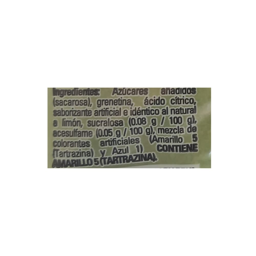 Gelatina de limón Aurrera (120 g / 4.2 oz) - Miniatura 2