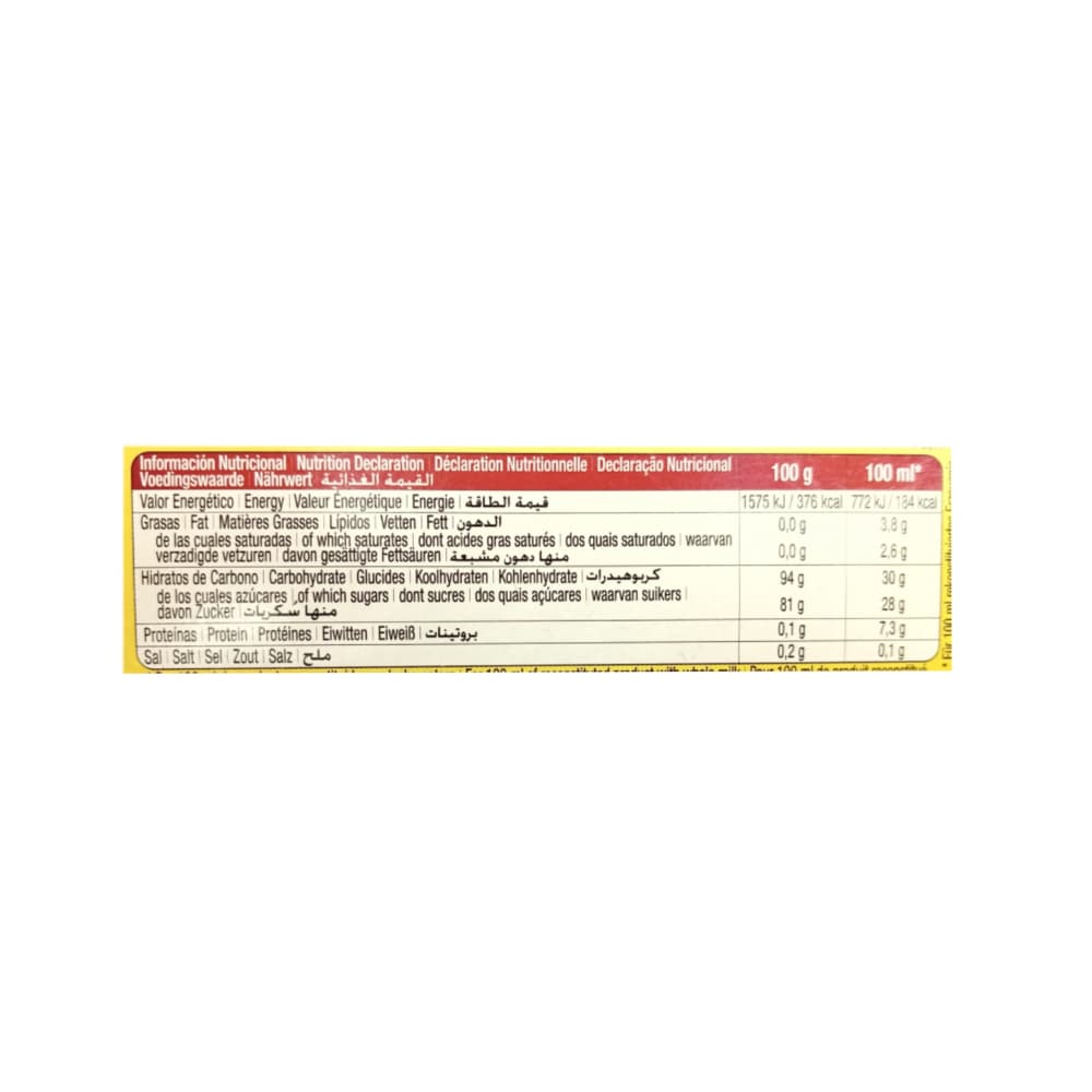 Natillas sabor chocolate Calnort (130 g / 4.59 oz) - Miniatura 3