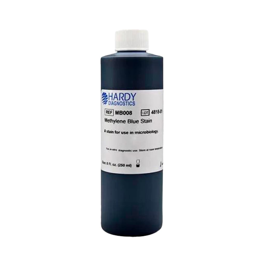 Tintura de azul de metileno (250 ml / 8 fl oz) - Imagen 1