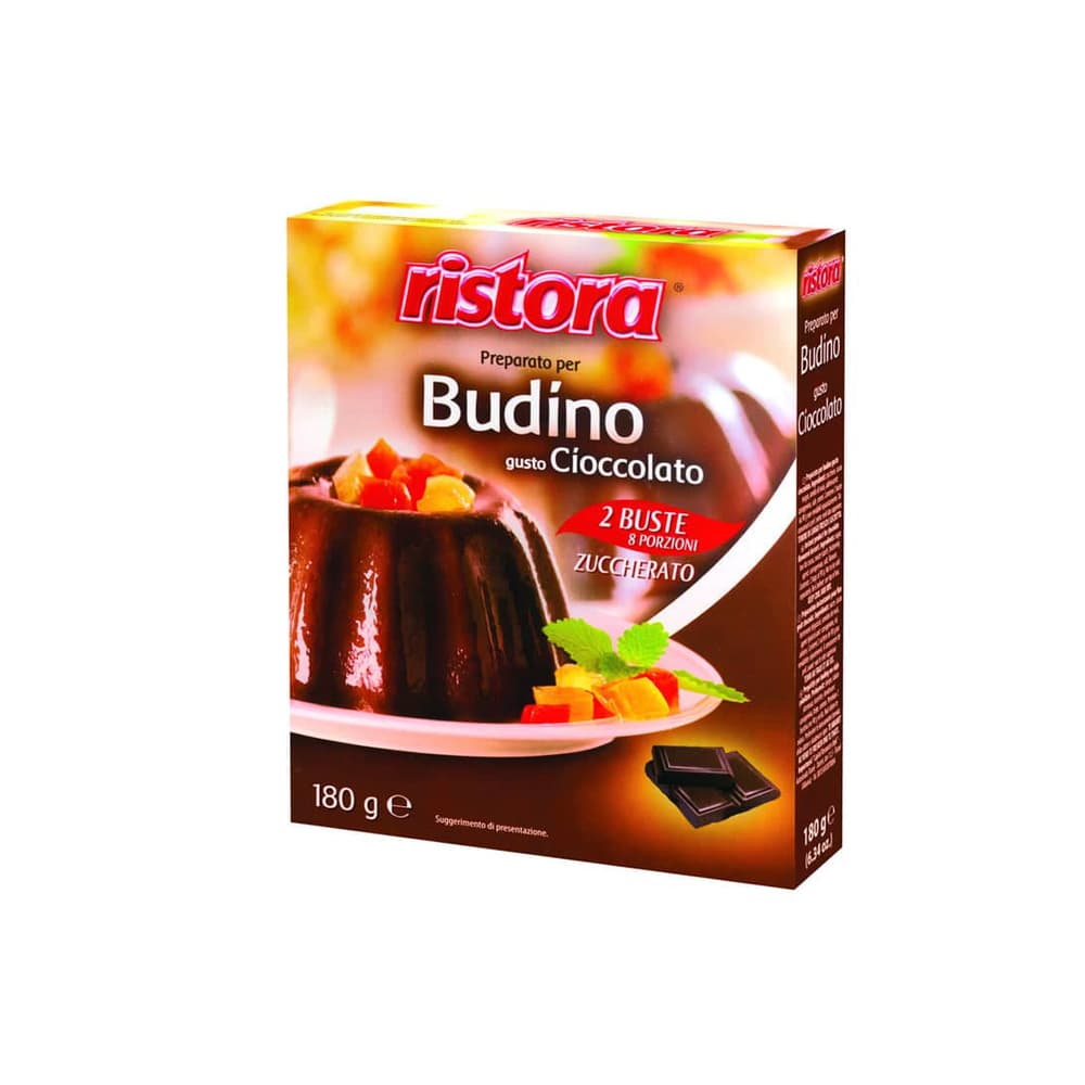 Flan sabor chocolate Ristora (180 g / 6.35 oz) - Imagen 1