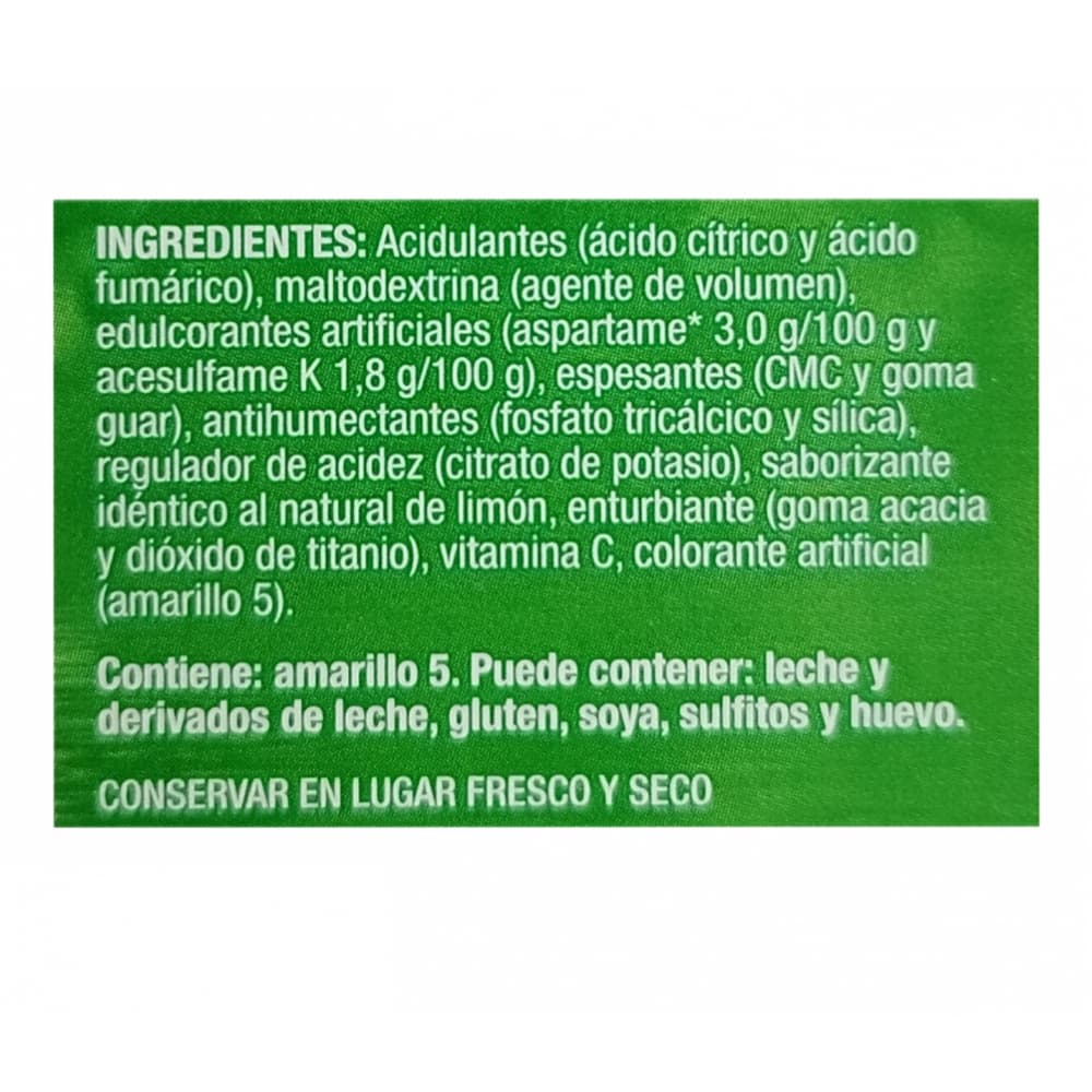 Refresco instantáneo sabor limón Zuko (104 g / 3.67 oz) - Miniatura 3
