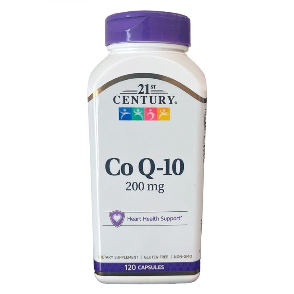 Coenzima Q-10 200 mg 21st Century (120 cápsulas blandas) - Imagen 1
