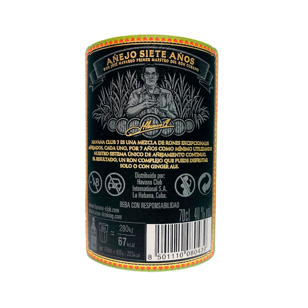 Añejo 7 años Havana Club (700 ml) - Miniatura 3