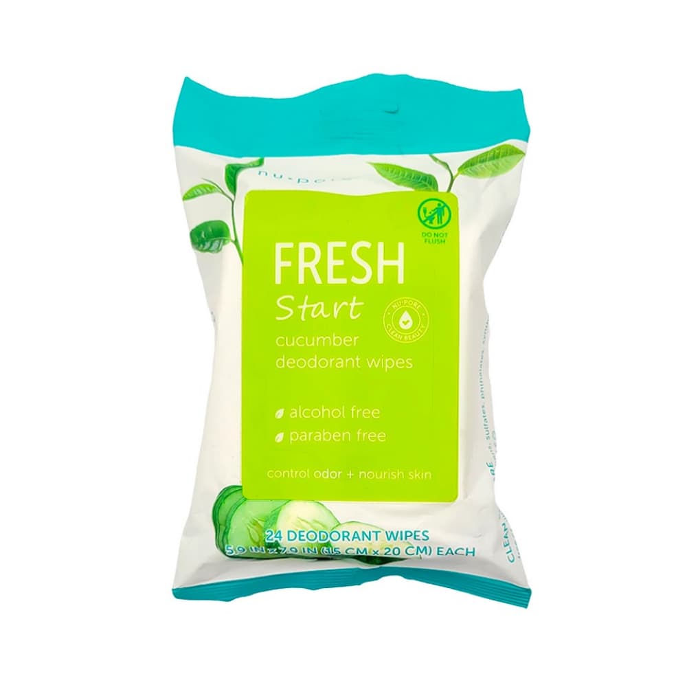Toallitas desodorantes de pepino (24 U) - Imagen 1