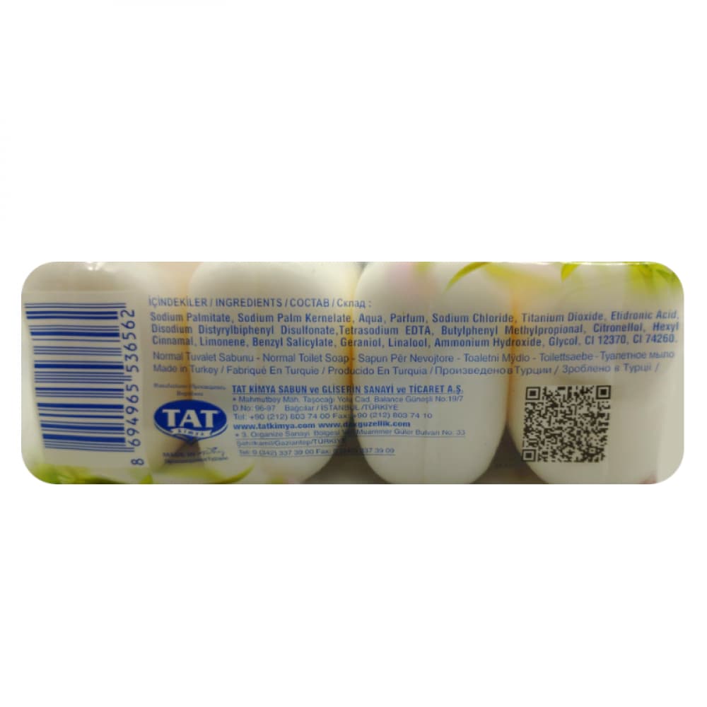 Jabón de tocador lirio y jazmín Dex Exclusive (4 x 85 g / 2.99 oz) - Imagen 1