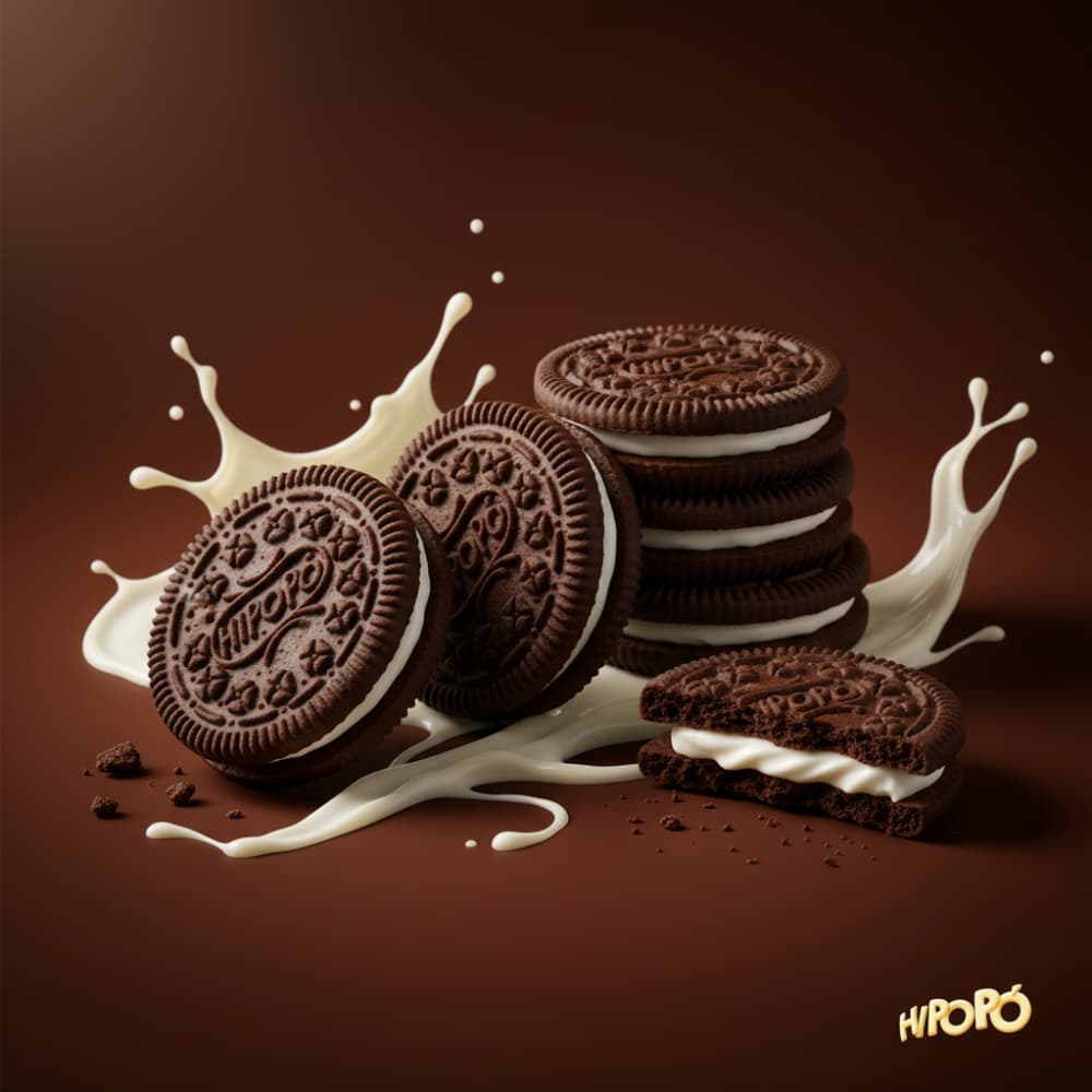 Galletas rellenas sabor vainilla Hipopó (6 x 80 g / 2.82 oz) - Miniatura 2