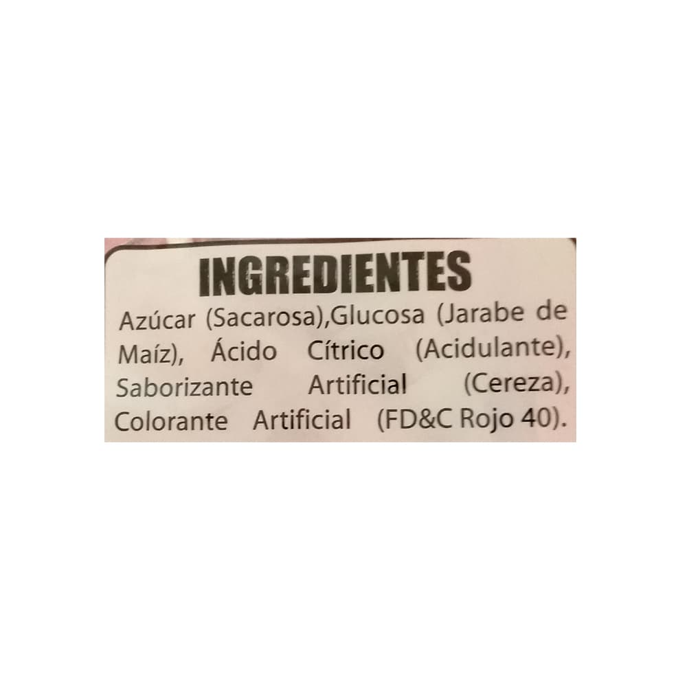 Paleta de caramelo duro sabor cereza (880 g / 1.94 lb) - Miniatura 4