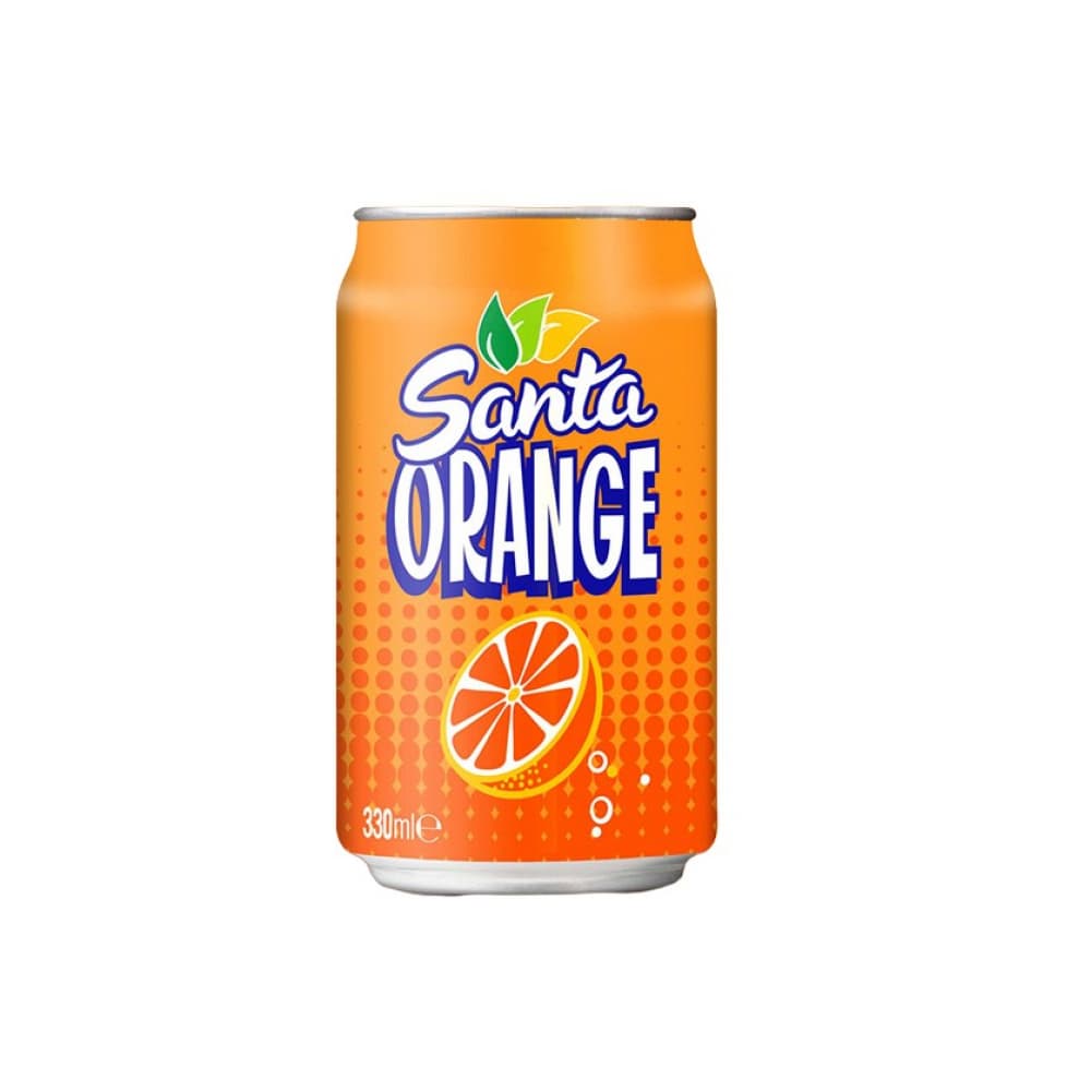 Refresco gaseado de naranja Santa (330 ml) - Imagen 1