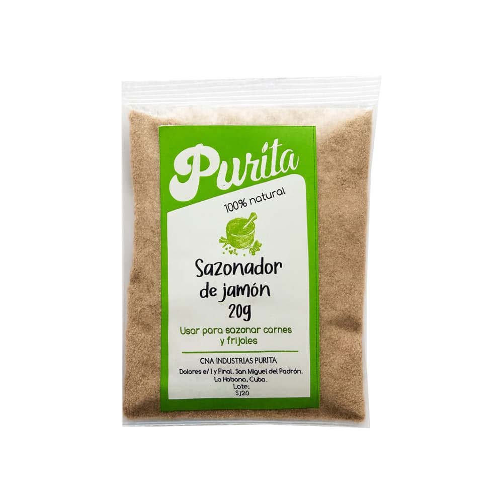 Sazonador de jamón Purita (20 g) - Imagen 1