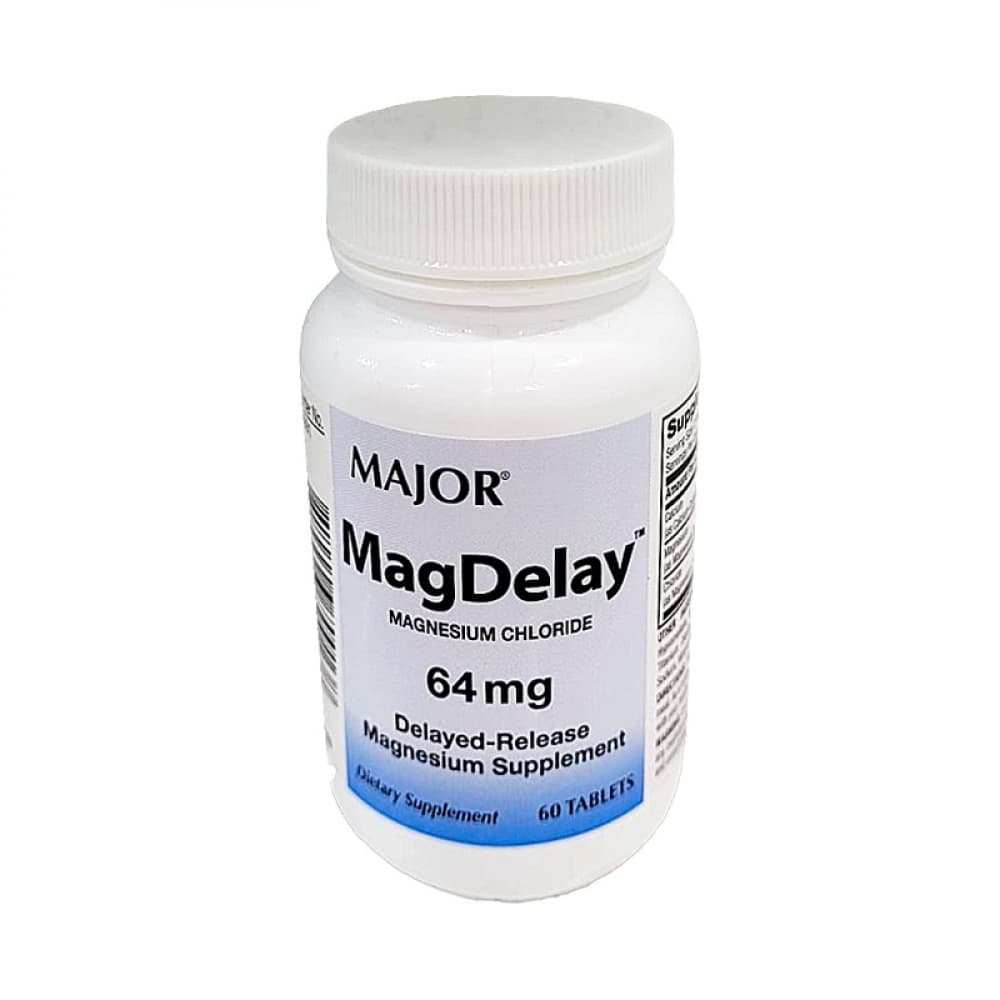 MagDelay. Cloruro de magnesio 64 mg Major (60 tabletas) - Imagen 1
