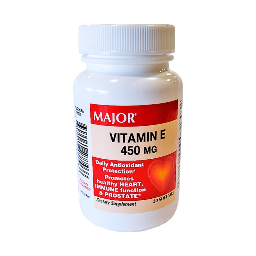 Vitamina E 450 mg Major (30 cápsulas) - Imagen 1