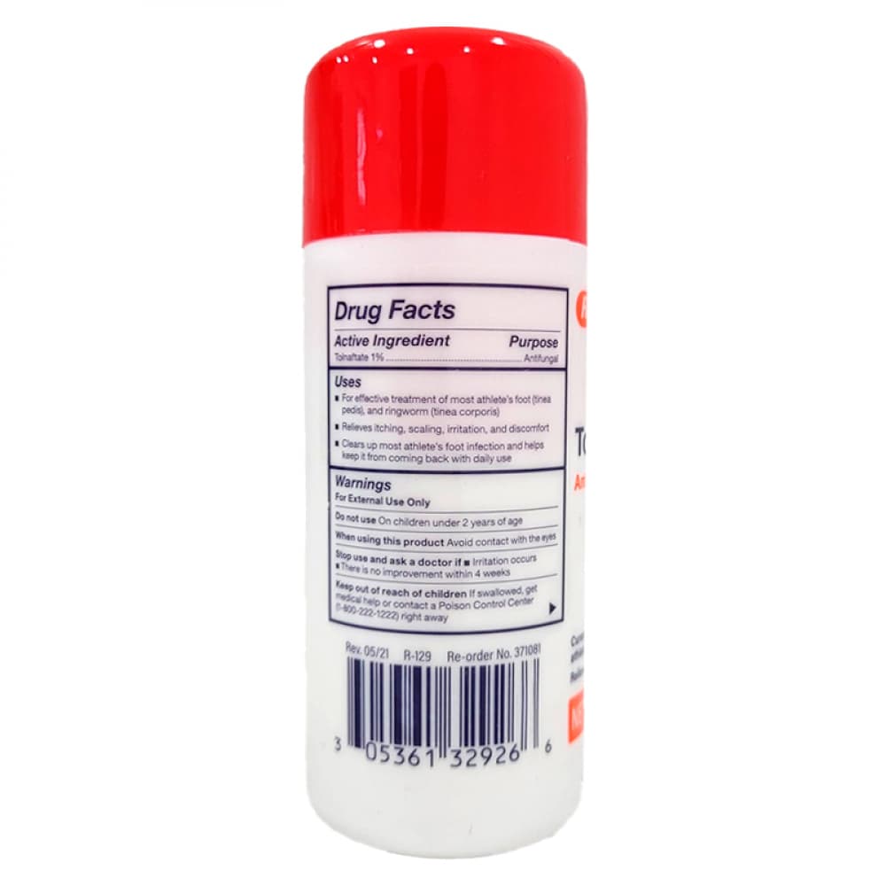Tolnaftato polvo antifungico 1 % Rugby (45 g / 1.5 oz) - Miniatura 2
