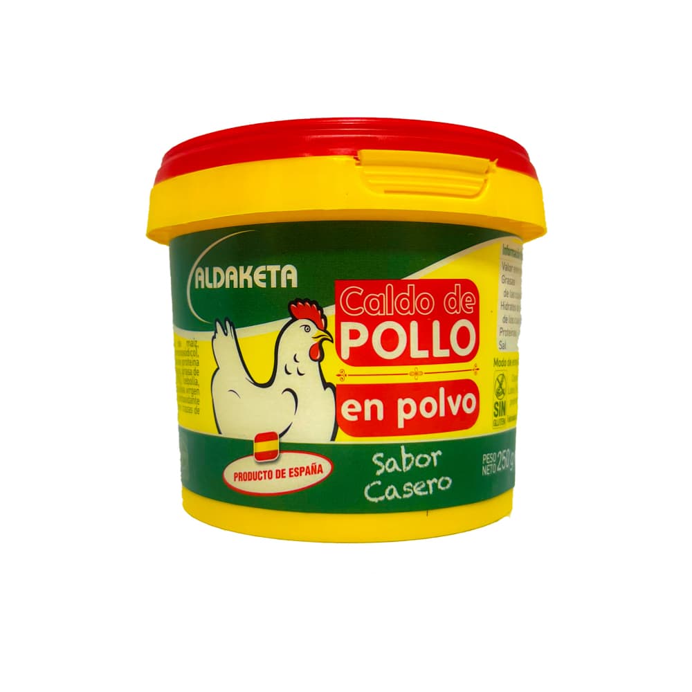 Caldo de pollo en polvo Aldaketa (250 g / 8.81 oz) - Imagen 1