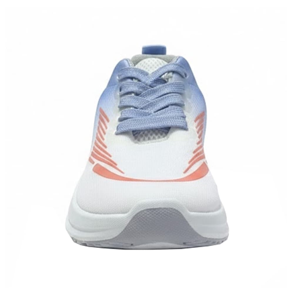 Tenis deportivos - zapatillas casuales - color azul y blanco para mujer JYX (Talla 37) - Miniatura 3