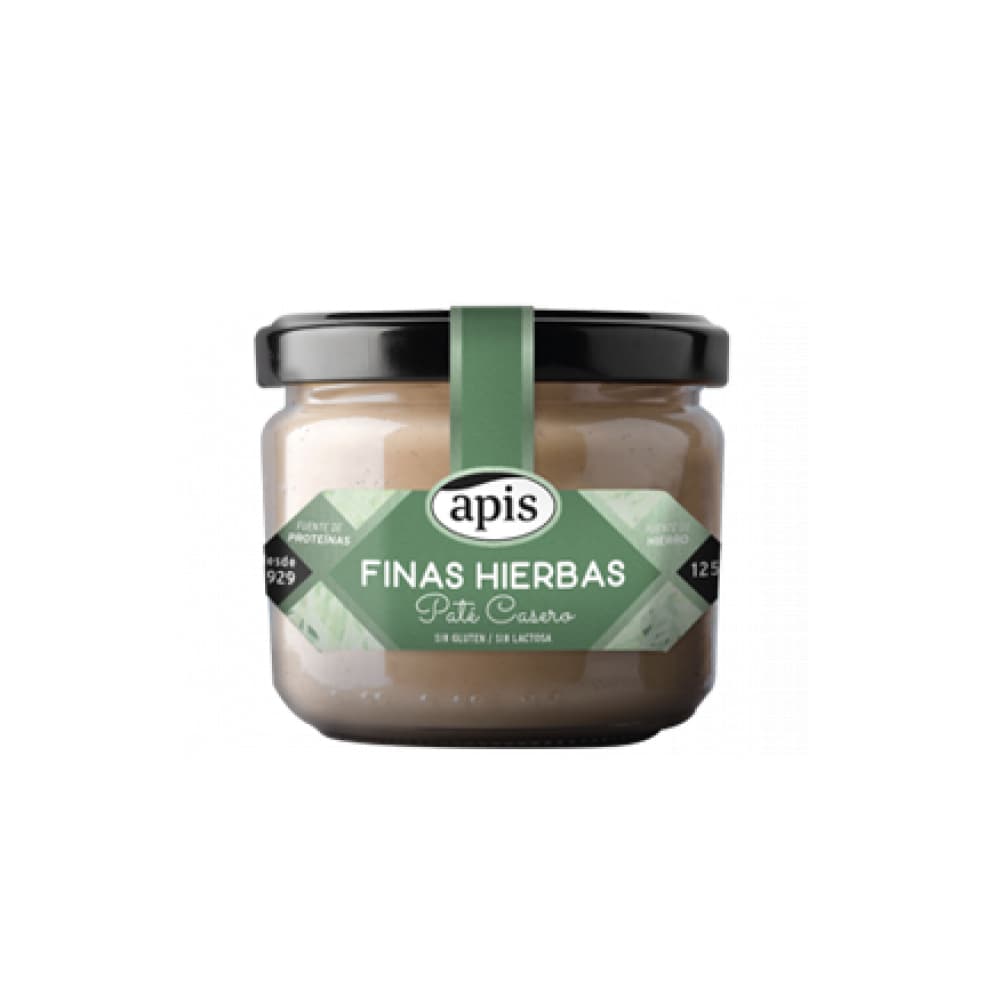 Paté casero de hígado de cerdo a las finas hierbas Apis (125 g / 4.41 oz) - Imagen 1