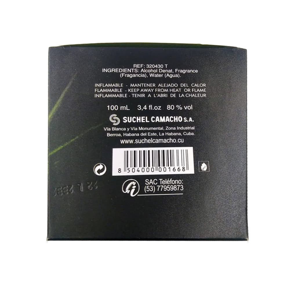 Agua de tocador para hombres Impacto S&C (100 ml / 3.4 fl oz) - Miniatura 2