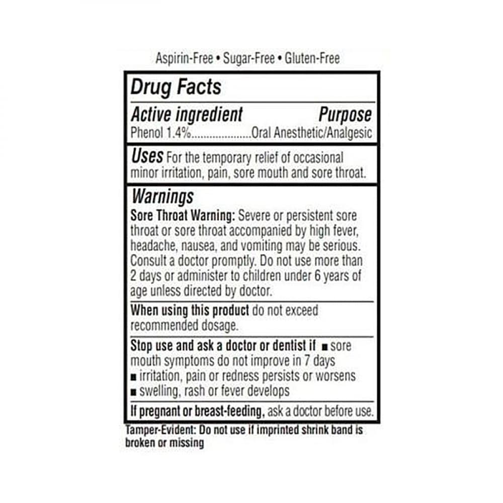 Spray para el dolor de garganta sabor cereza Major (177 ml) - Miniatura 2