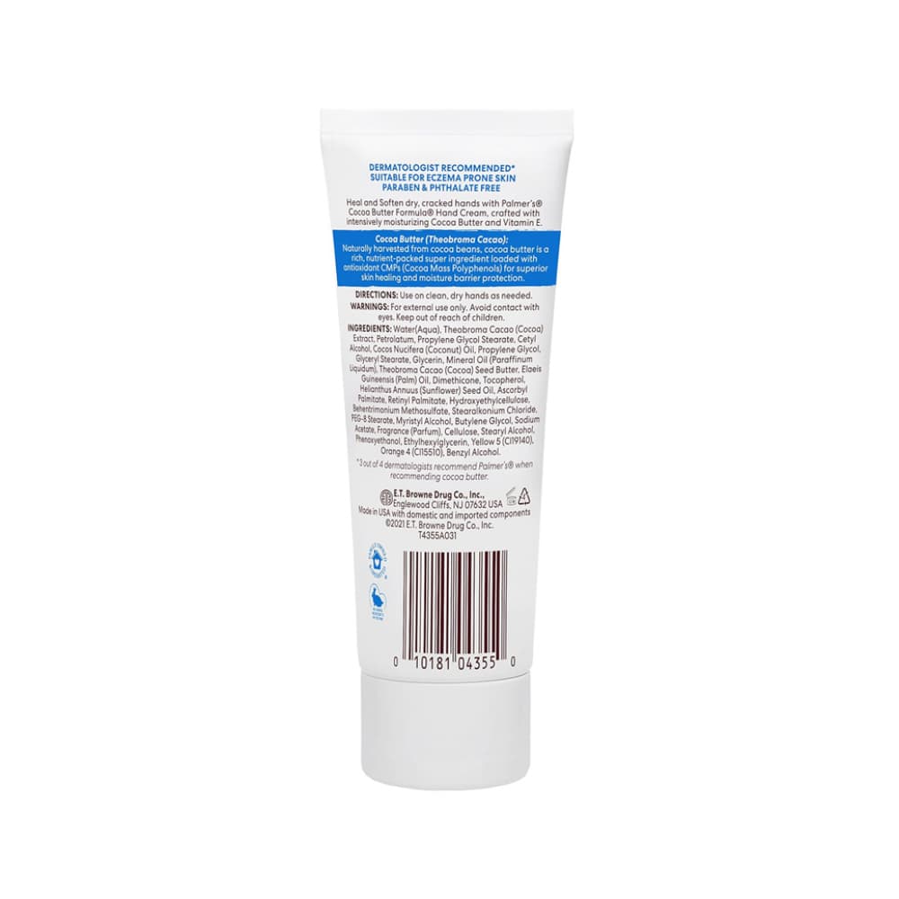 Crema para manos con manteca de cacao y vitamina E Cocoa Butter Formula Palmer's (96 g / 3.4 oz) - Miniatura 2