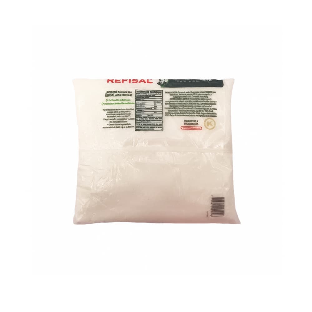 Sal con alta pureza Refisal (454 g / 1 lb) - Miniatura 3