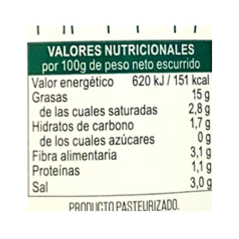 Aceitunas verdes con hueso Vima Foods (290 g / 10.23 oz) - Miniatura 3