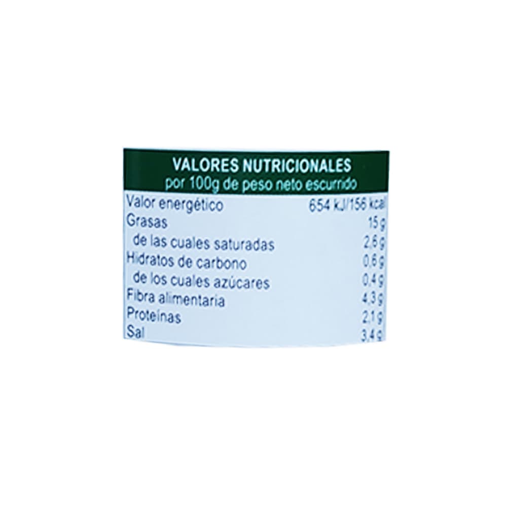 Aceitunas verdes rellenas de anchoa Vima Foods (295 g / 10.40 oz) - Miniatura 2