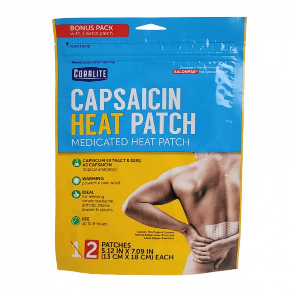Parche de calor capsaicina 0.025 % (2 U) - Imagen 1