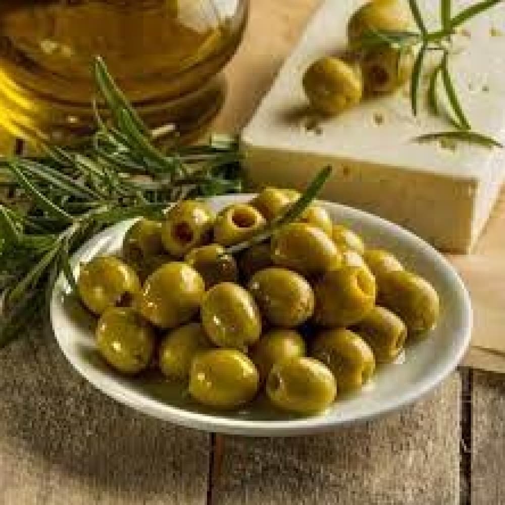 Aceitunas verdes partidas Marmarabirlik (400 g / 14.1 oz) - Miniatura 4