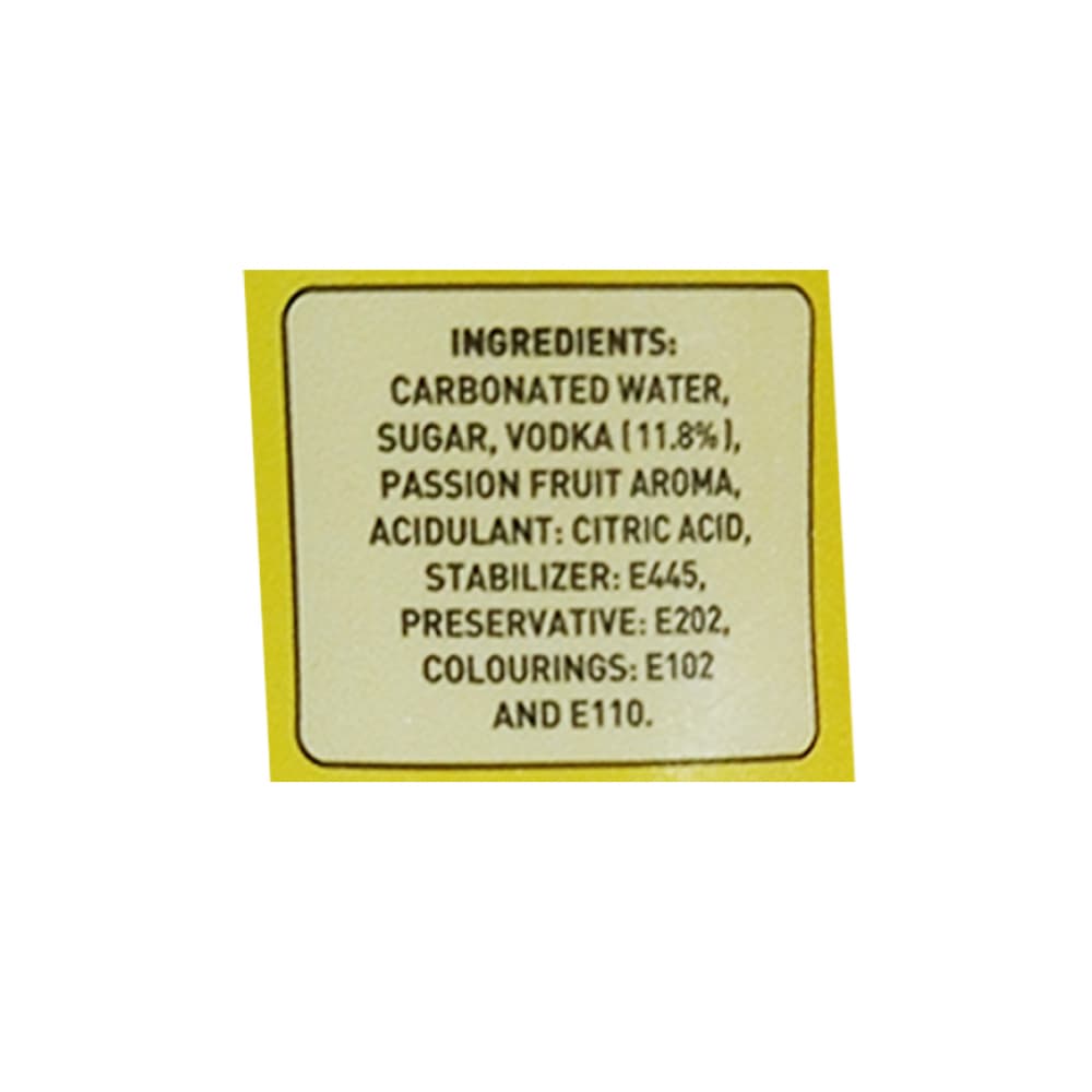 Vodka sabor fruta de la pasión MG Spirit (275 ml) - Miniatura 2