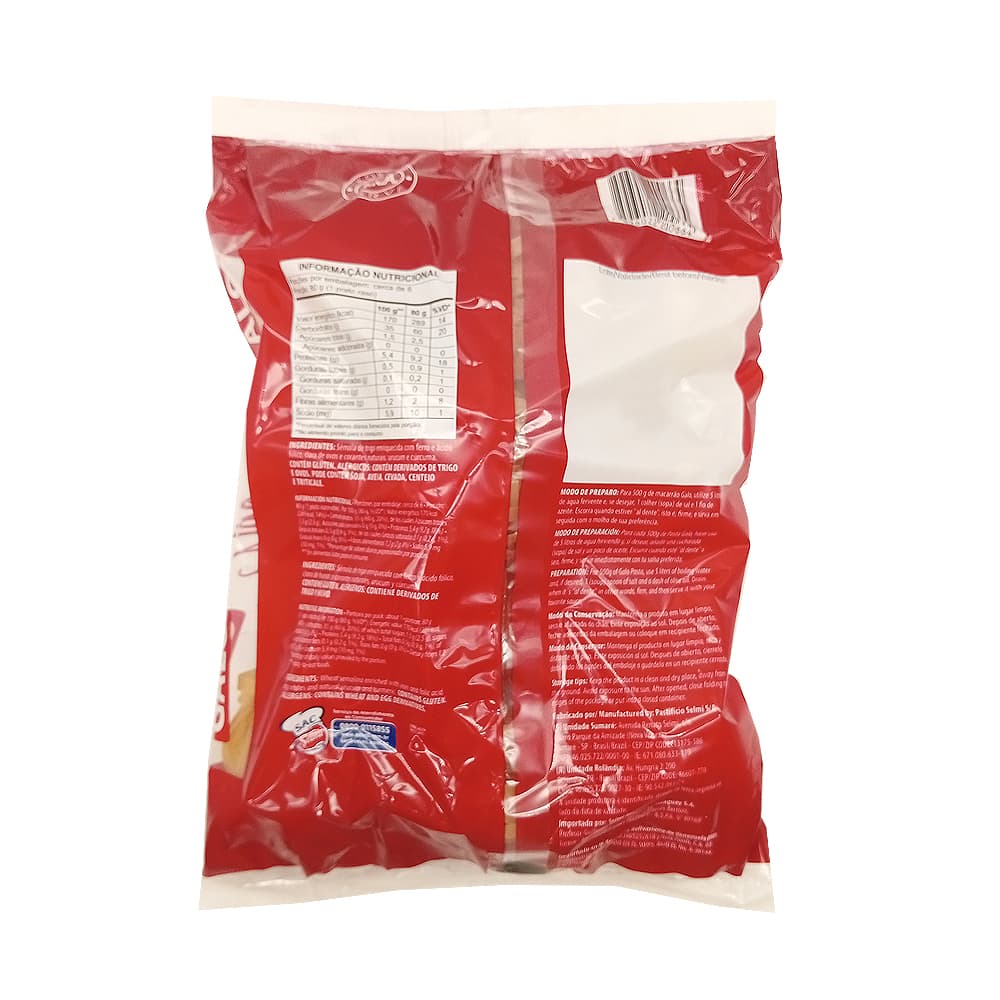 Pasta tallarines Galo (2 x 500 g / 1.1 lb) - Miniatura 2