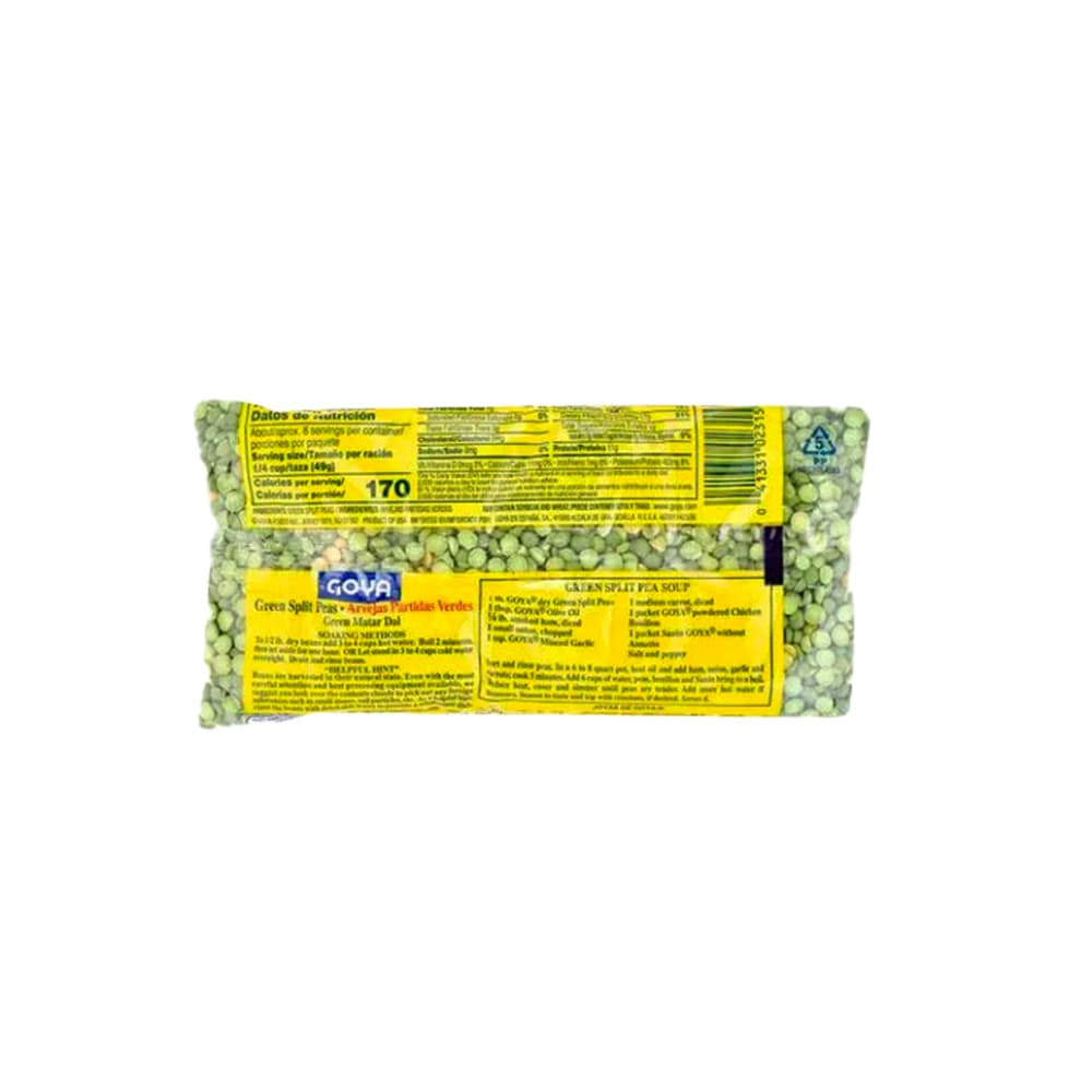 Arvejas partidas verdes - chícharos - Goya (397 g / 14 oz) - Miniatura 2