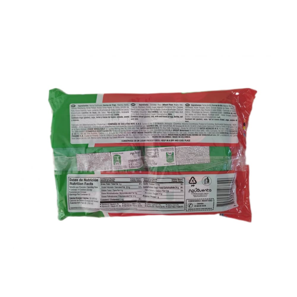 Galletas dulces rellenas con crema sabor limón Festival (403 g / 14.2 oz) - Miniatura 3