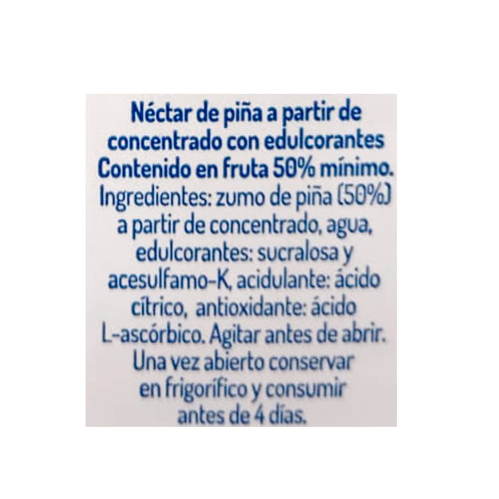 Jugo de piña Bruna (1 L) - Miniatura 2