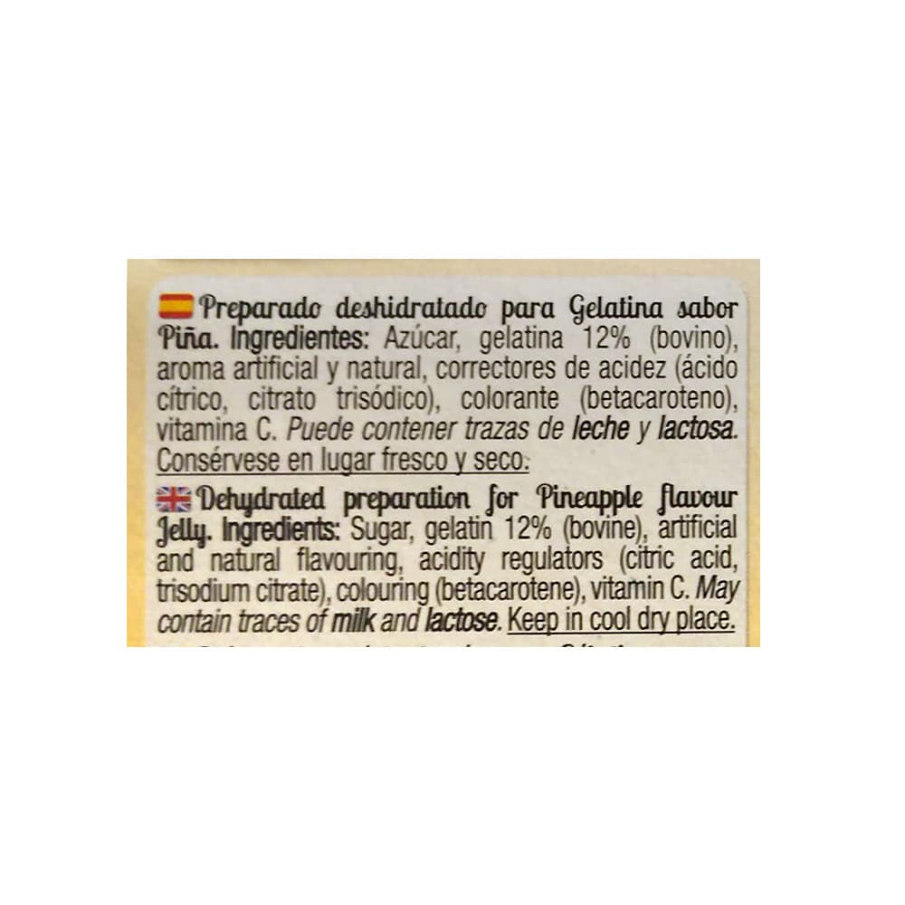 Gelatina sabor piña Calnort (170 g / 6 oz) - Miniatura 3