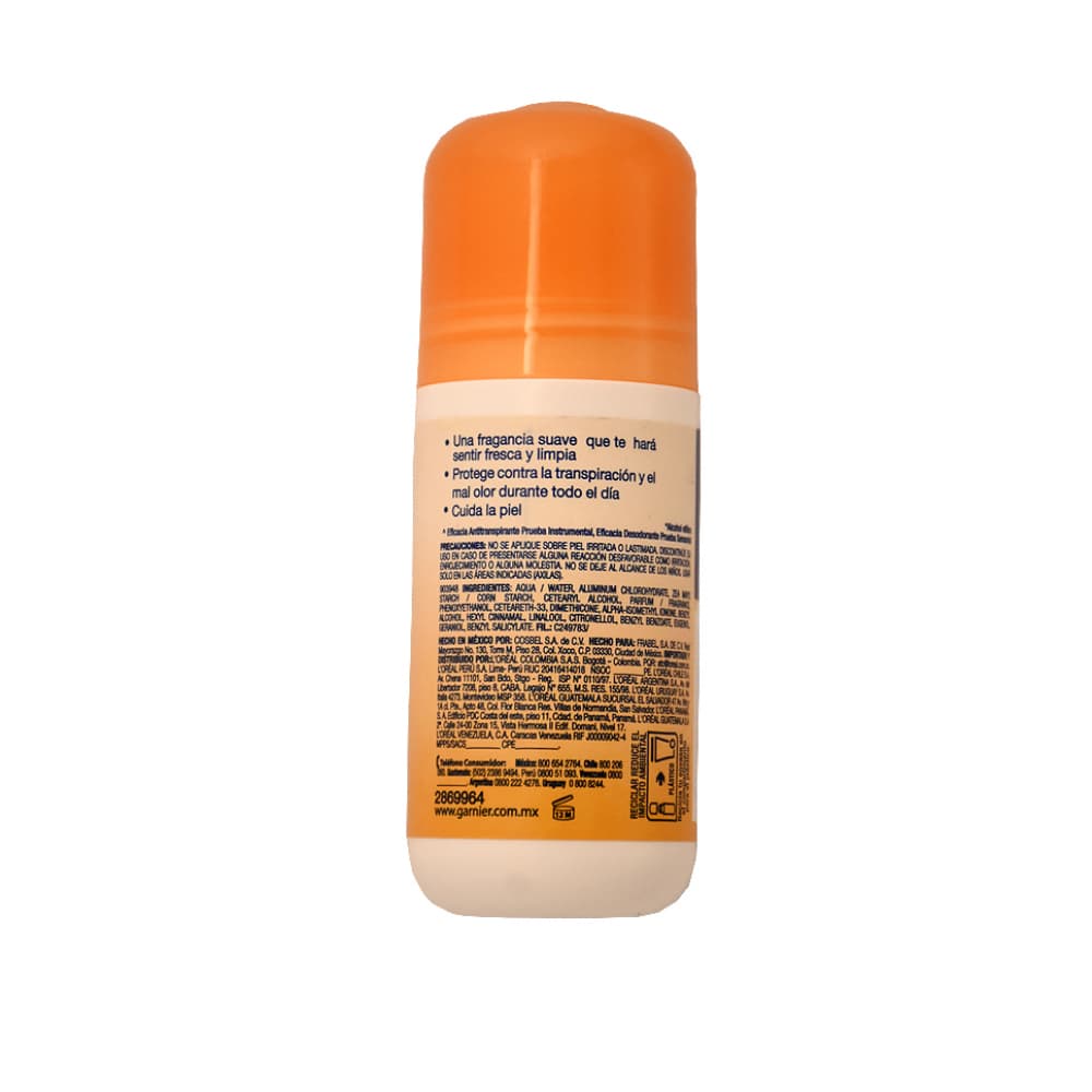 Desodorante antitranspirante Frescura Intensa 48 H Obao Garnier (65 g / 2.29 oz) - Miniatura 2