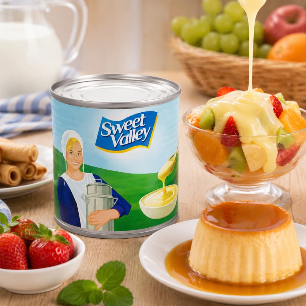 Leche condensada azucarada Sweet Valley (390 g / 14 oz) - Miniatura 4
