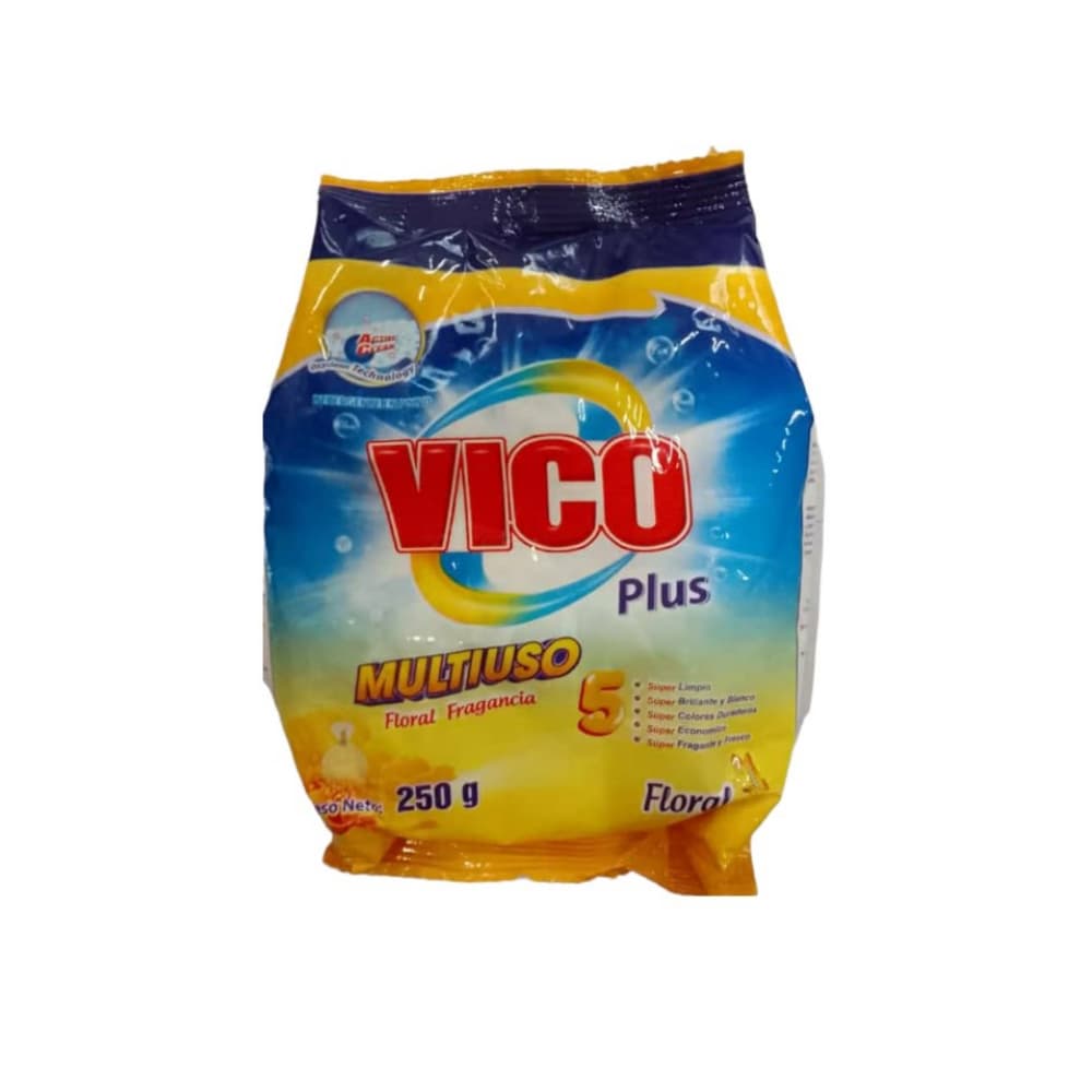 Detergente en polvo multiuso fragancia floral Vico (250 g / 8.8 oz) - Miniatura 1