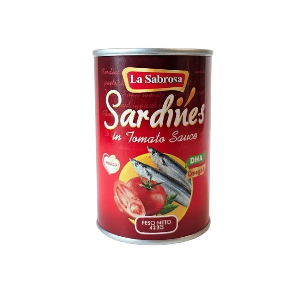 Sardina en salsa de tomate La Sabrosa (425 g / 14.99 oz) - Imagen 1