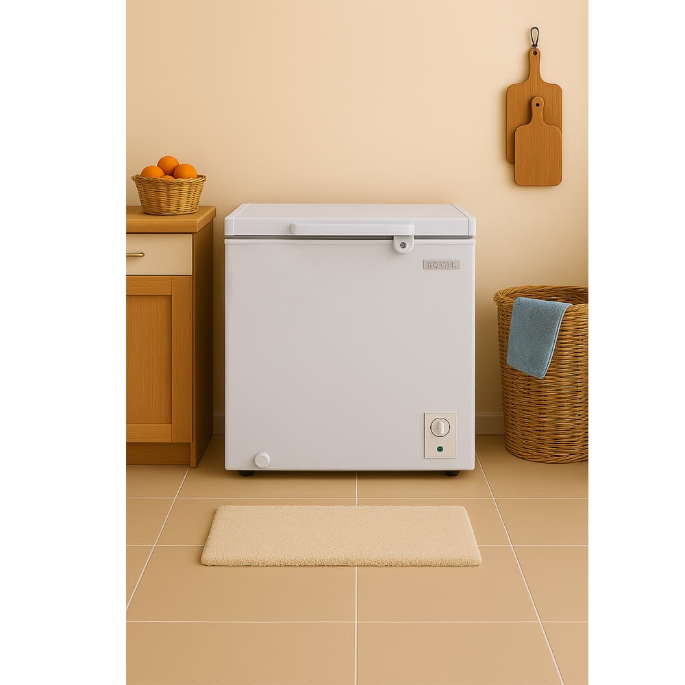Congelador horizontal de 5.5 pies cúbicos blanca Royal RFH55 - Miniatura 4