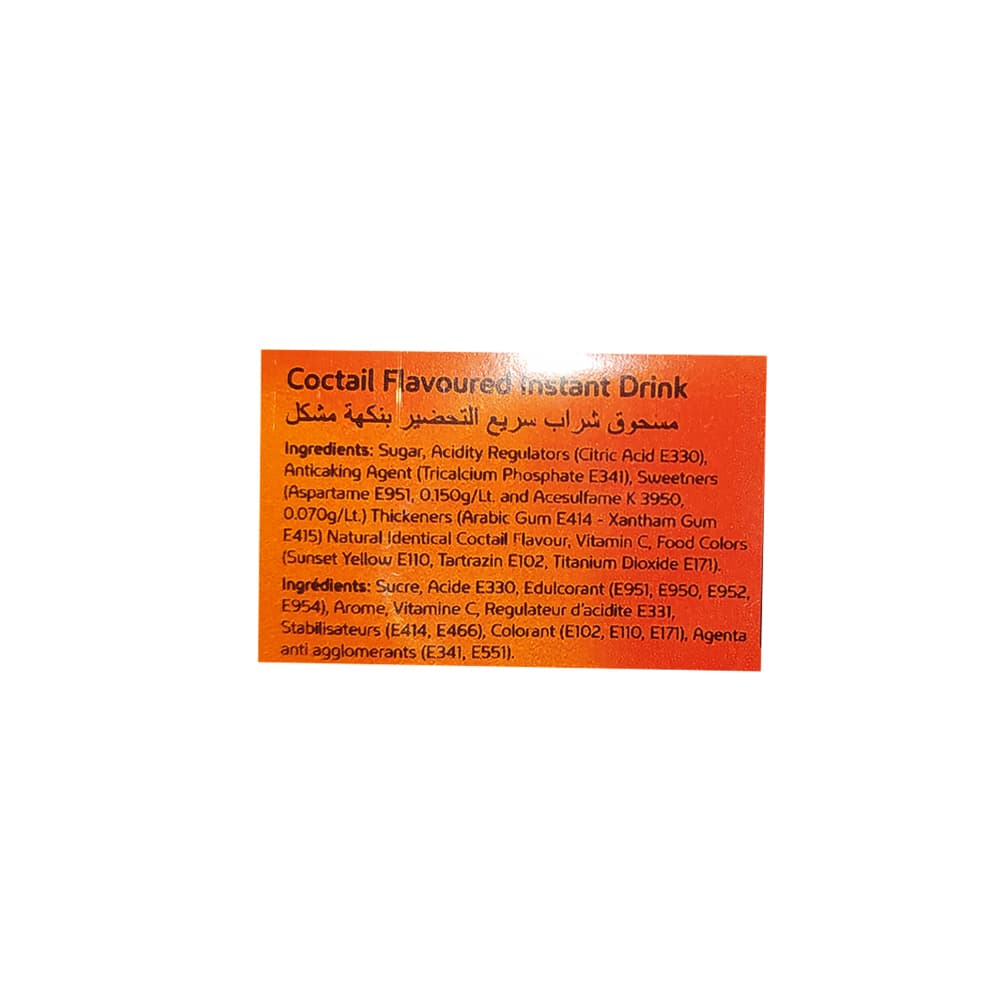 Refresco instantáneo sabor cóctel Golden C (9 g) - Miniatura 2